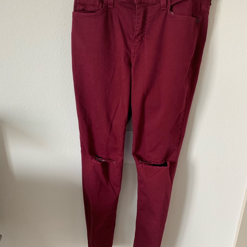 Maroon jeans *Nordstrom Rack*